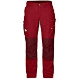 Fjällräven Barents Pro Women's Trousers Long Pants, Womens, 89336, Deep Red, 48 (EU)