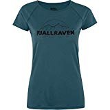 Fjällräven Abisko Trail Women's T-Shirt print Outdoor Shirt, glacier green