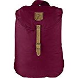 Fjällräven 23137420 Cotton,Leather,Polyester Purple backpack - backpacks (Cotton, Leather, Polyester, Purple, 33 cm (13