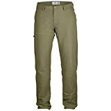 Fjällräven Travellers Trousers Pantalones, Mujer, Verde (Savanna), XL/52