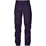 Fjällräven Keb Curved Trousers Pantalones, Mujer, Morado (Alpine Purple), XL/44