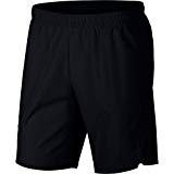 Nike Men's Court Flex Ace Shorts, Black/Black/Black, Large