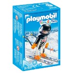 Lyžař na sjezdových lyžích Playmobil