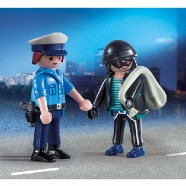 Duo Pack Policista a zloděj Playmobil