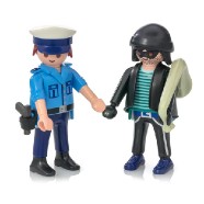 Duo Pack Policista a zloděj Playmobil