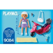 Dívka na pláži se skútrem Playmobil