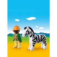 Ošetřovatel a zebra Playmobil
