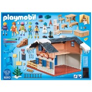 Lyžařská chata Playmobil