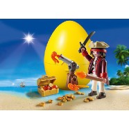 Pirát s kanónem, vajíčko Playmobil