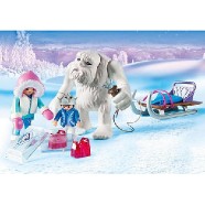 Sněžný trol se sáňkami Playmobil
