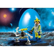 Vesmírný agent s robotem, vajíčko Playmobil