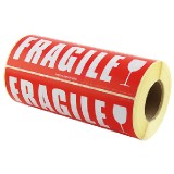 Výstražné etikety FRAGILE/sklo