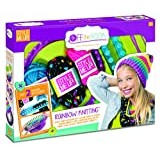 STYLE ME UP 0643050 Kinder-Bastelsets Rainbow Knitting, mehrfarbig