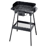 Barbecue-Grill, approx. 2300 W, with wind shield, with stand