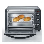 Backing- and Toast oven, approx. 1500 W, approx. 20 l