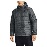 UA Armour Insulated Hooded Jkt-GRY - S