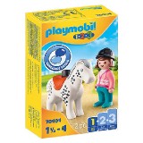 Žokejka s koněm Playmobil