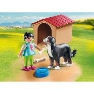 Švýcarský salašnický pes v boudě Playmobil
