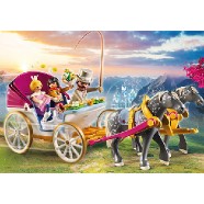 Romantický kočár tažený koňmi Playmobil