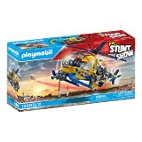 AIR STUNT SHOW HELICOPTER WITH FILM CREW 70833