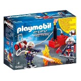 Hasiči s vodním čerpadlem Playmobil