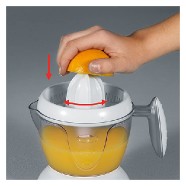 Lemon Squeezer, approx. 25 W, approx. 750 ml capacity, 2 dif