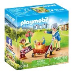 Babička s chodítkem Playmobil