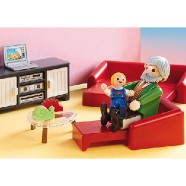 Obývací pokoj s krbem Playmobil