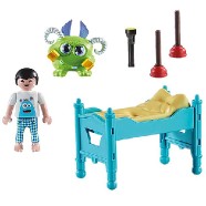 Chlapec s příšerkou Playmobil