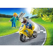 Závodní motorka Playmobil